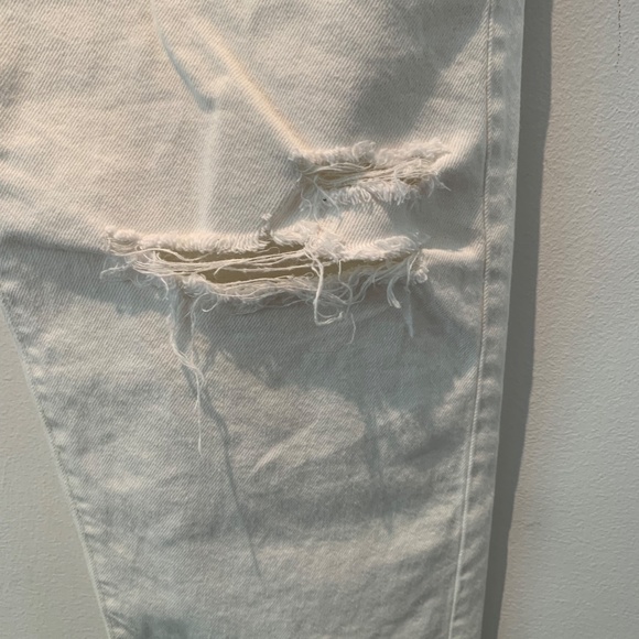 GAP Denim Boyfriend Paper Bag Drawstring Relaxed Fit Jeans - Picture 5 of 12